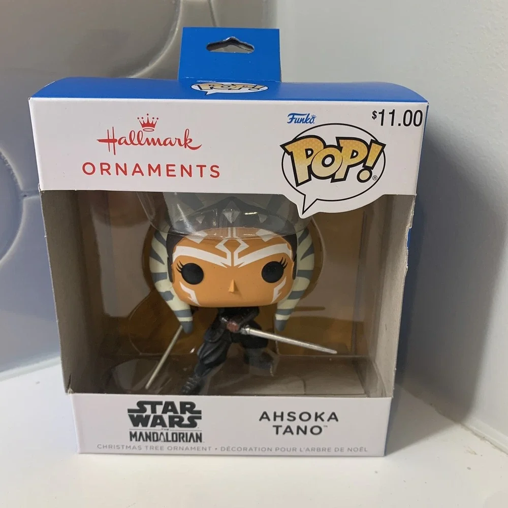 Star Wars Ahsoka Tano Mandalorian 2024 Hallmark Funko POP! Christmas Ornament